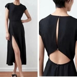 Aritzia Babaton Hamptons Dress size 4 in black